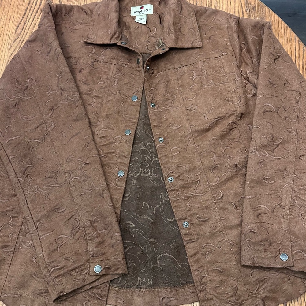 Vintage Woolrich Embroidered Fawn Women’s Medium Blazer